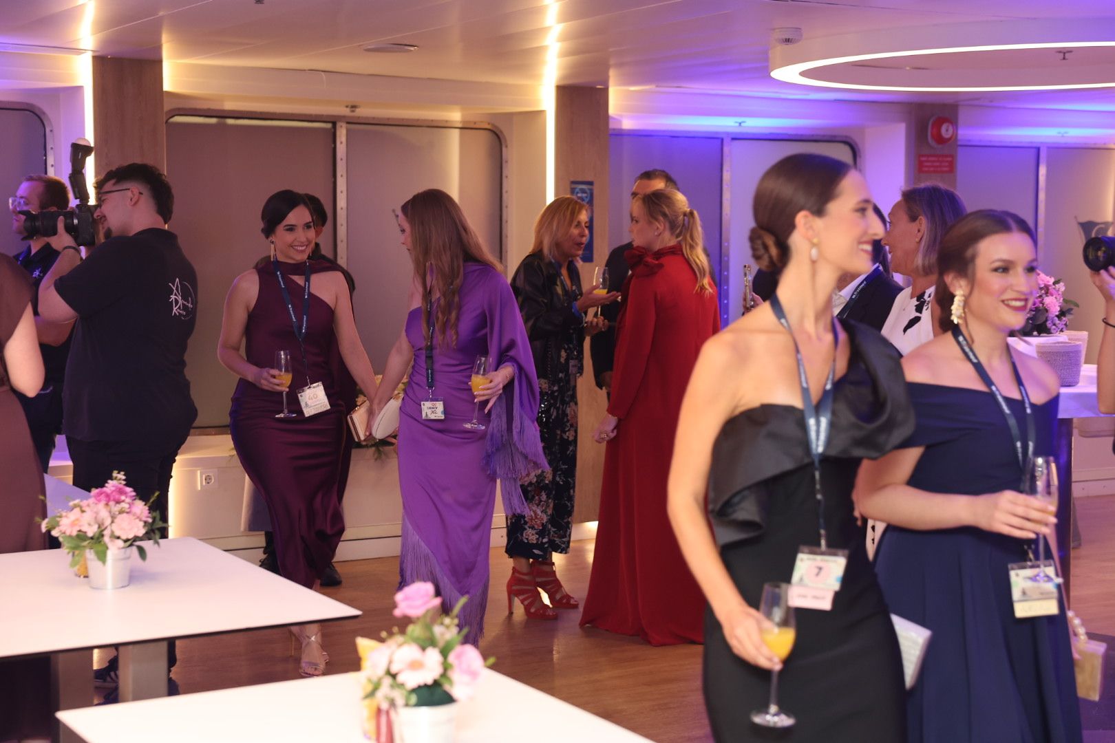 Las imágenes de la cena de gala en el Barco Fallero