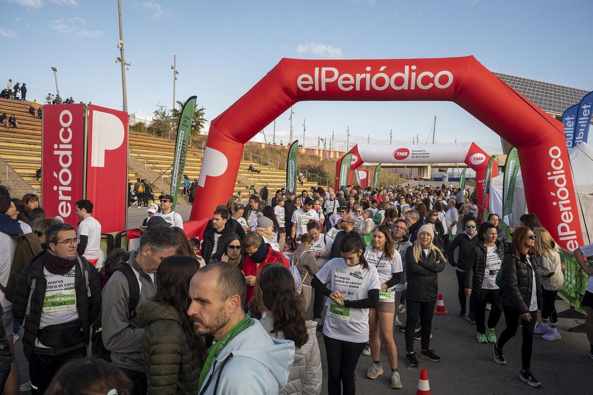 Barcelona corre contra el cáncer en el Fòrum
