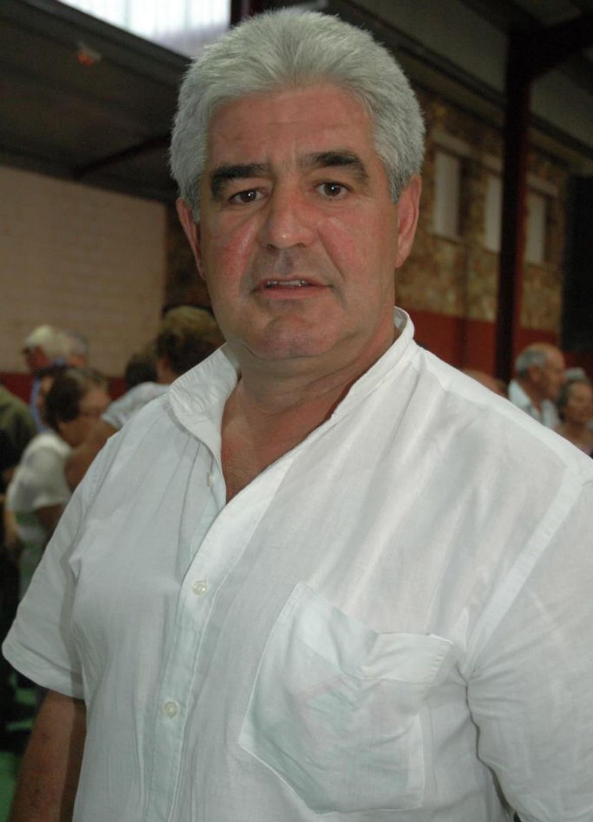 Bernardo Casado, alcalde de Viñas. | Ch. S.