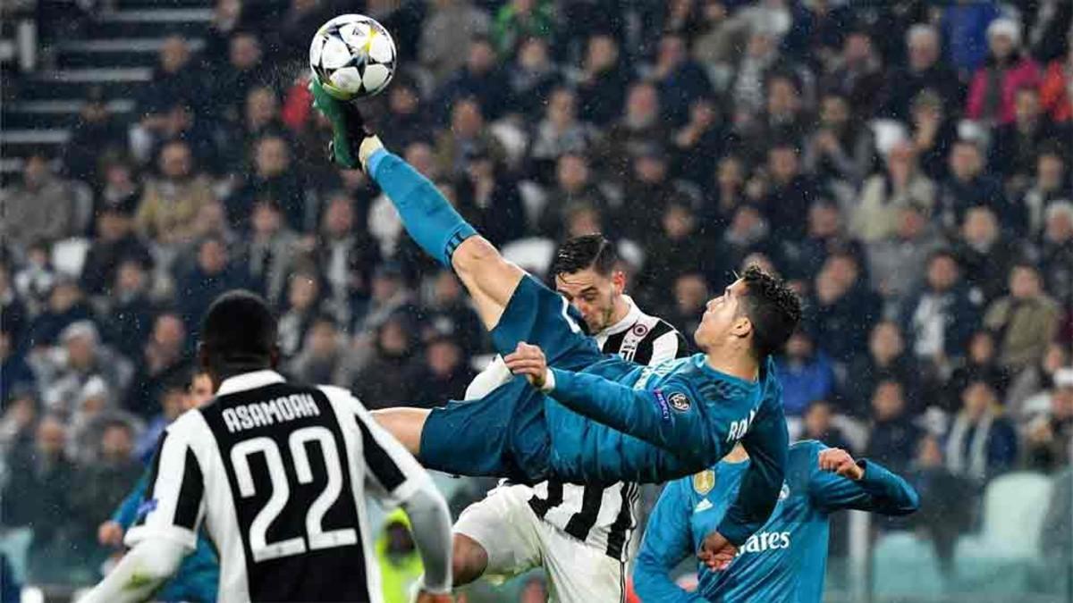 Cristiano Ronaldo marcó este golazo de chilena