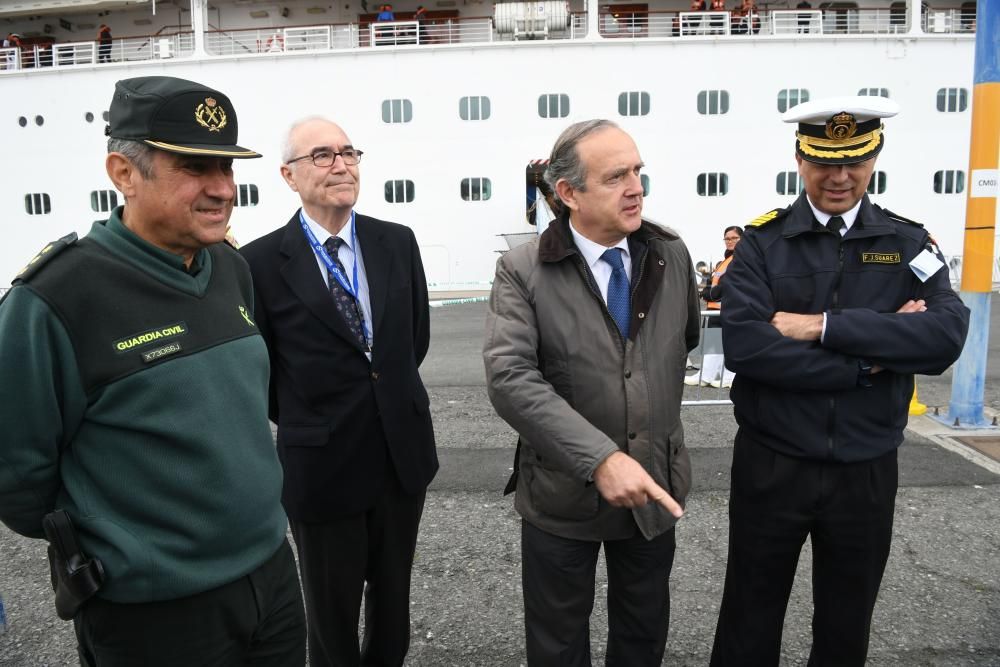 Simulacro ''de película'' en el puerto de A Coruña