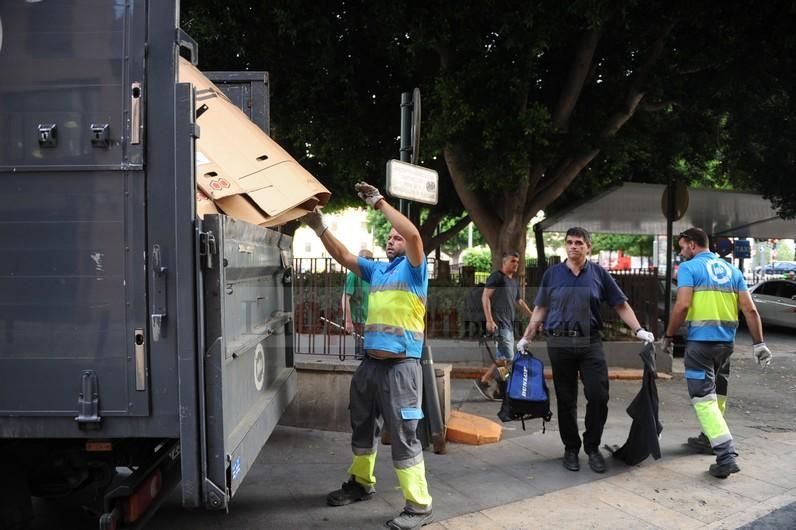 Desalojan al presunto violador del parking de la Glorieta