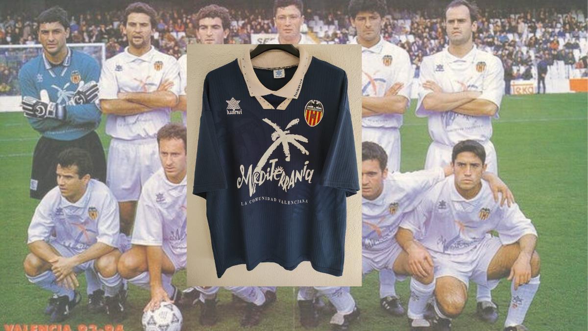 Camiseta del Valencia CF 1993/1994 Camiseta del Valencia CF 1993/1994
