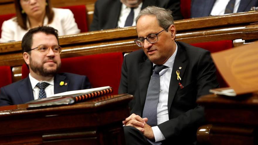 Torra avala la «desobediència civil» com a resposta a la sentència del procés