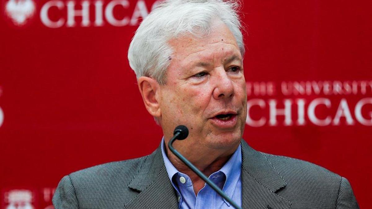 El premio Nobel de Economía de 2017, el profesor Richard Thaler.