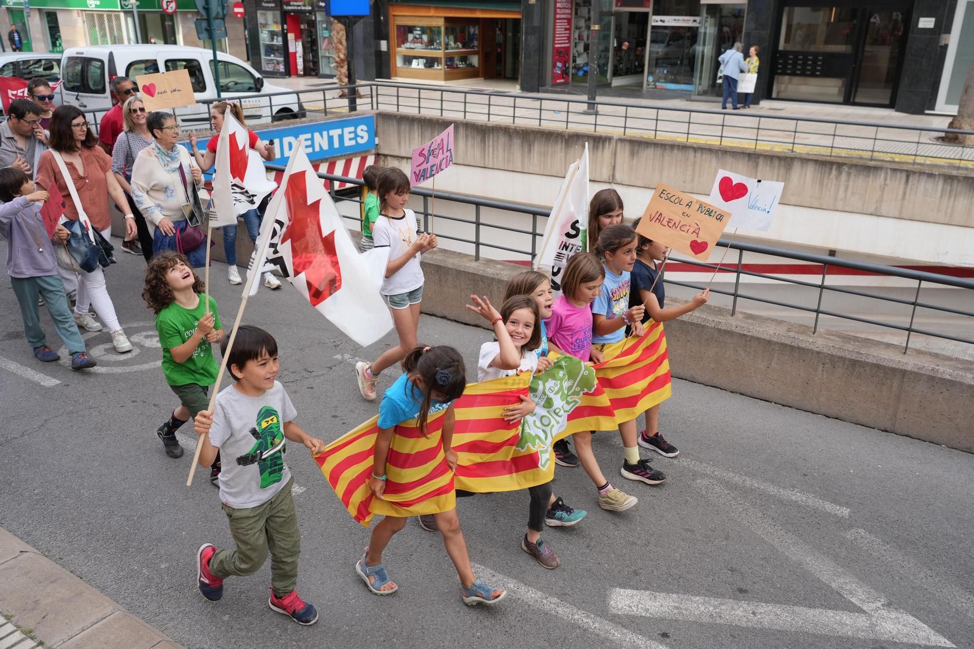 Galería de imágenes: La huelga general educativa concluye con una gran manifestación en Castellón