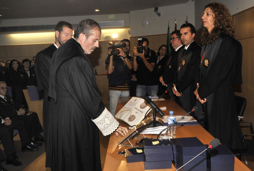 Francisco Javier Lara ha tomado este miércoles posesión como decano del Colegio de Abogados de Málaga junto a la nueva junta de gobierno