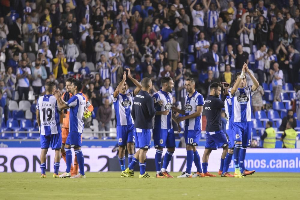 El Dépor sufre, pero gana al Eibar