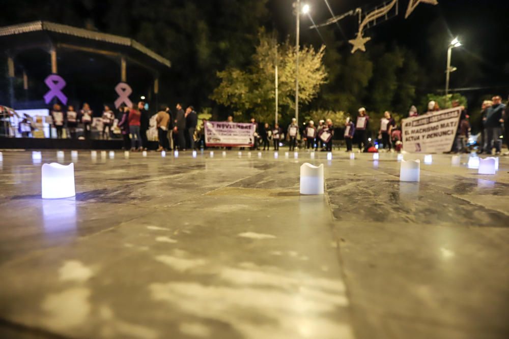 Marcha contra la violencia de género en Orihuela