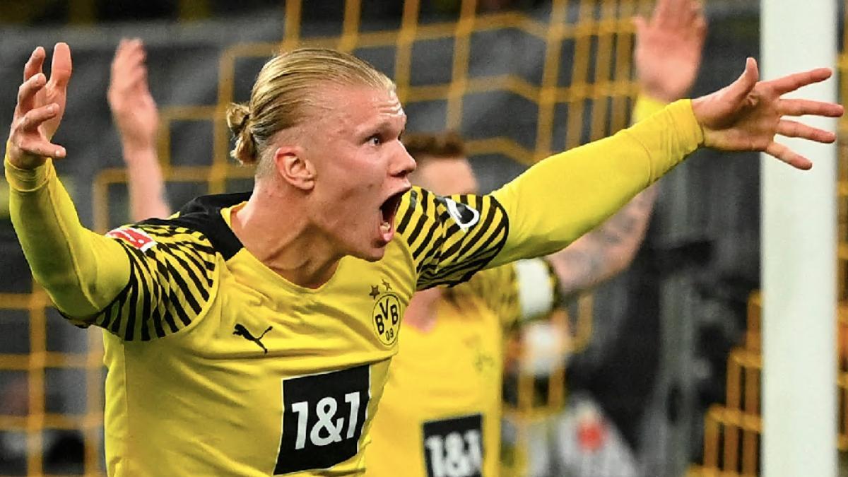 Haaland atemoriza con el Dortmund