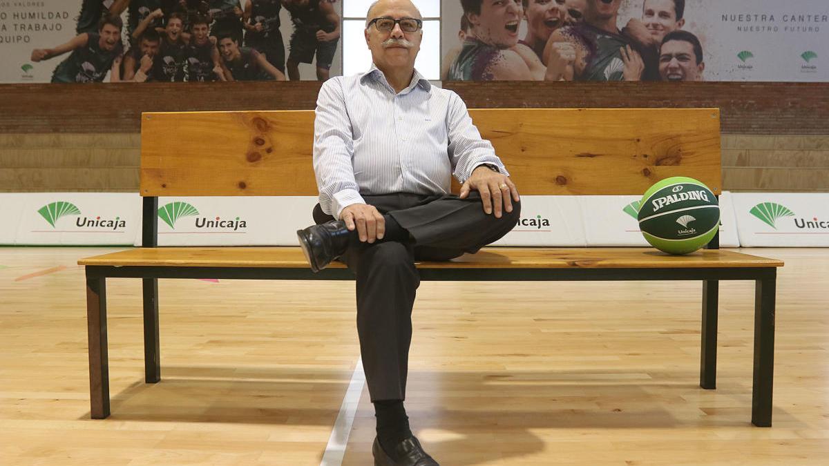 Eduardo García, presidente del Unicaja.