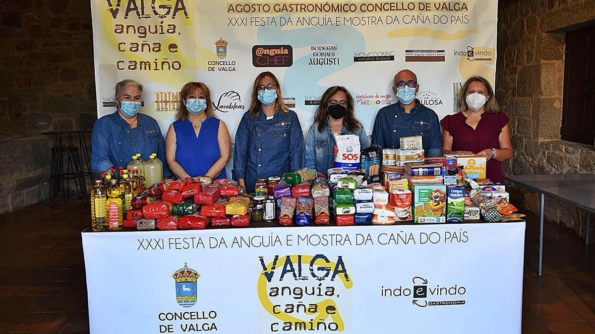 Las actividades del “Agosto Gastronómico” reunieron 175 kilogramos de alimento.  | // FDV