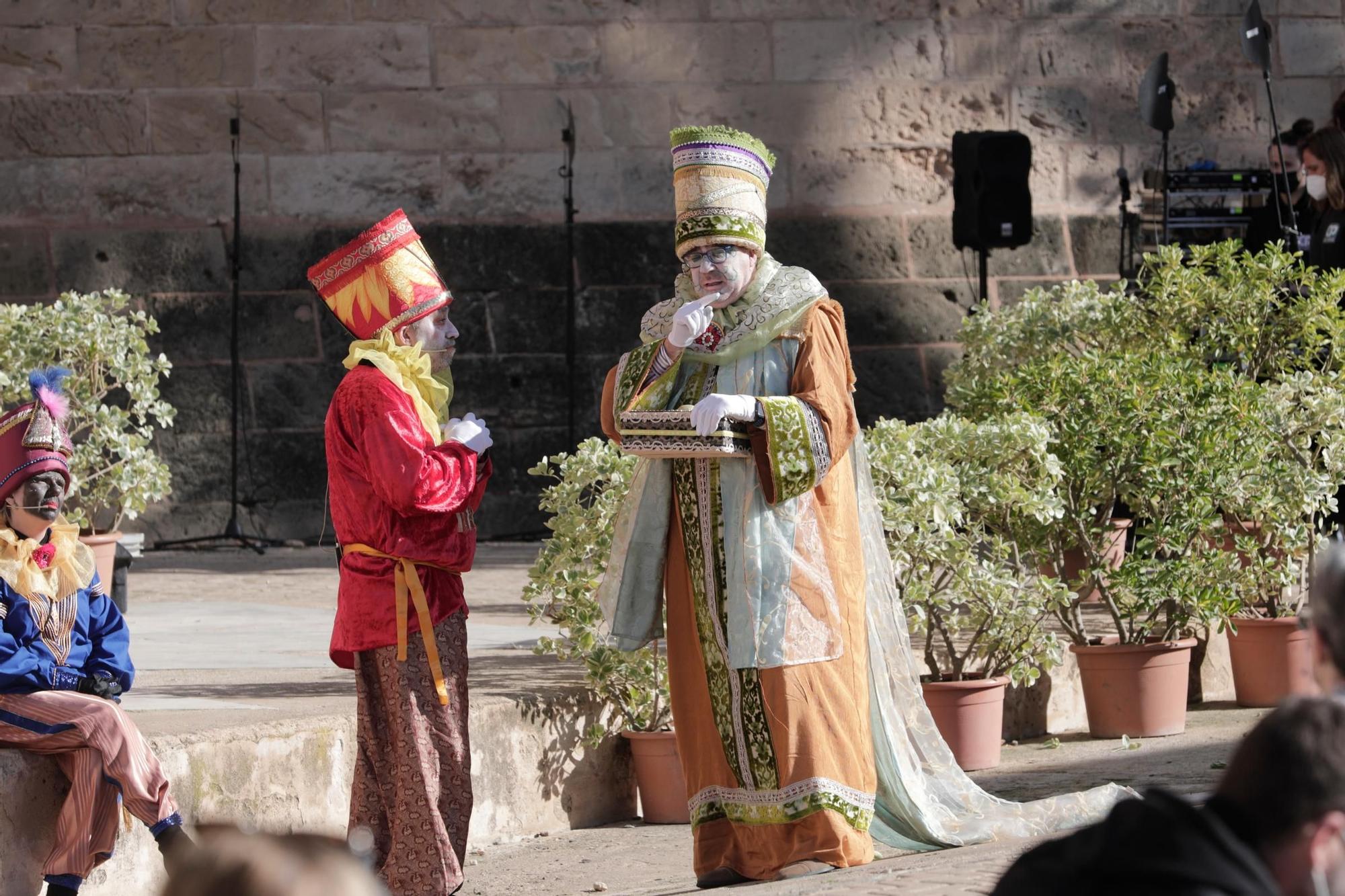 Representación de la 'Adoració dels Reis' en Palma