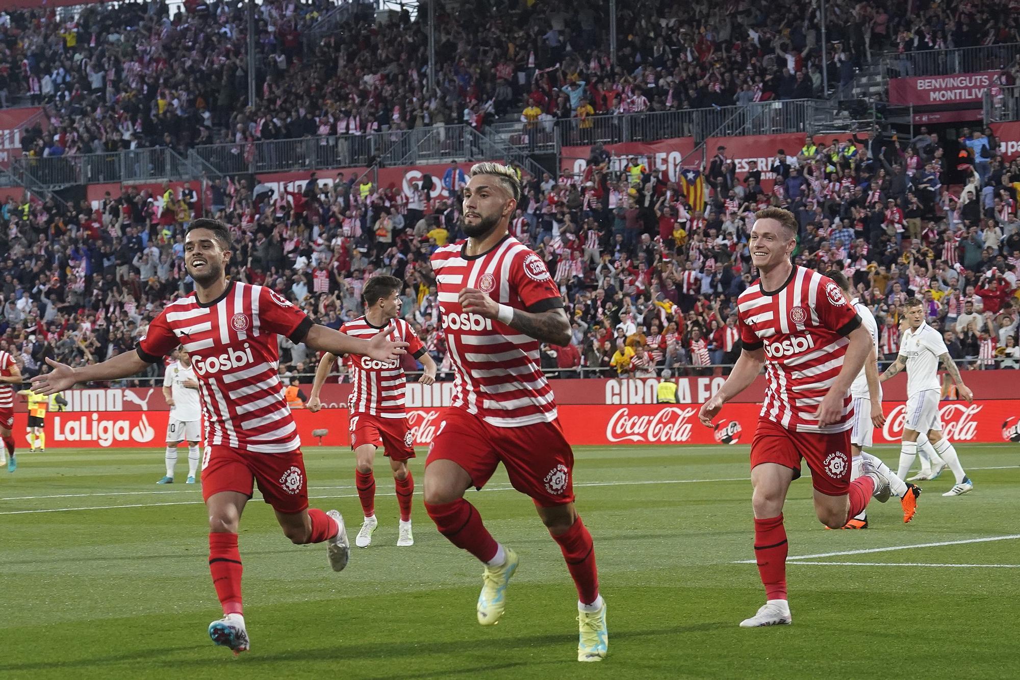 El Girona es cruspeix al Reial Madrid a Montilivi (4-2)