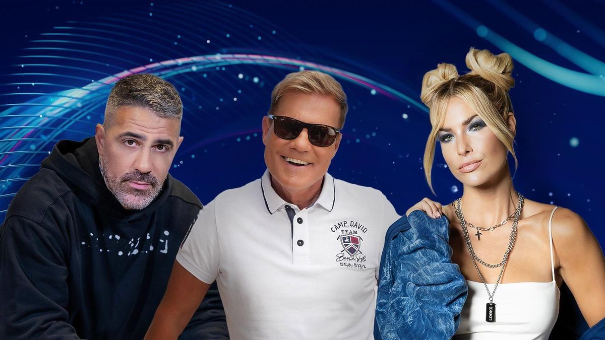 Die neue &quot;DSDS&quot;-Jury: Anis Ferchichi (Bushido), Dieter Bohlen und Isi Glück.