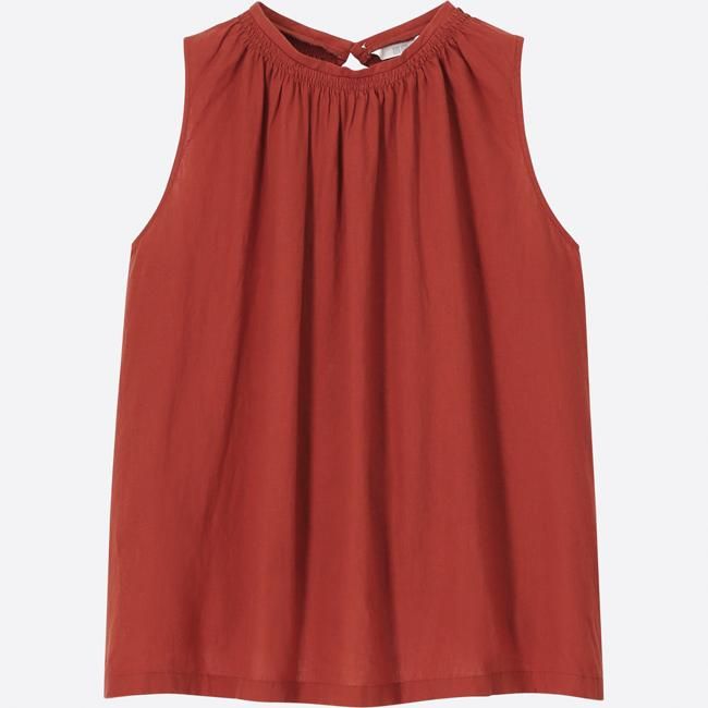Top en teja de UNIQLO