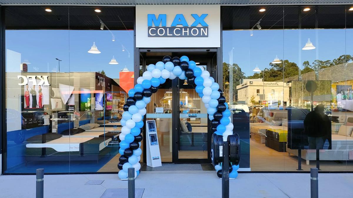 Maxcolchon abre su primera tienda en Pontevedra.