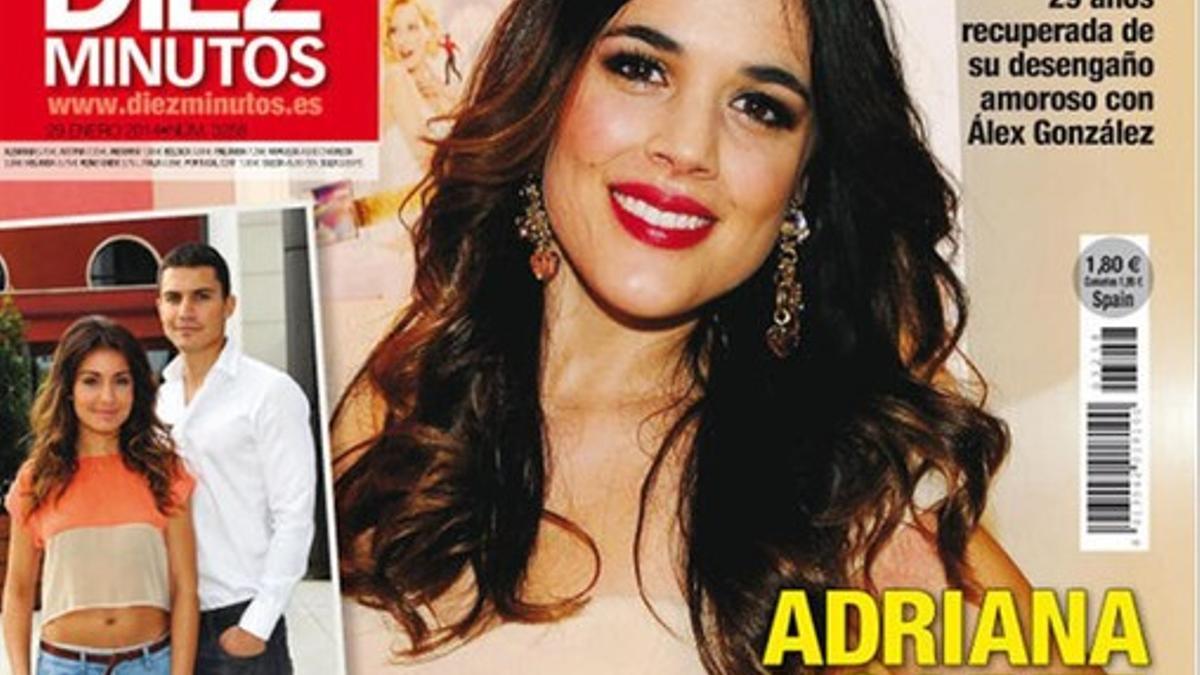 Adriana Ugarte en la portada de 'Diez Minutos'.