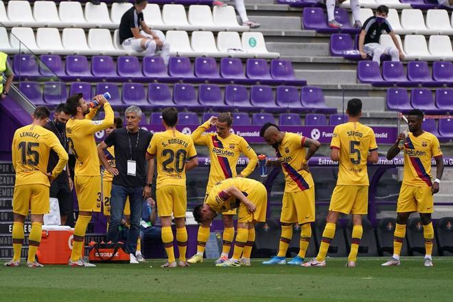 Las mejores imágenes del Real Valladolid 0 FC Barcelona 1