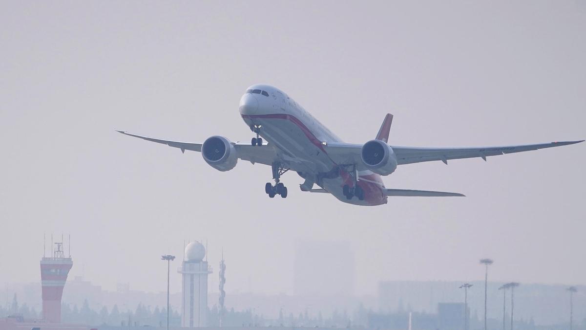 Un avión de China Eastern.