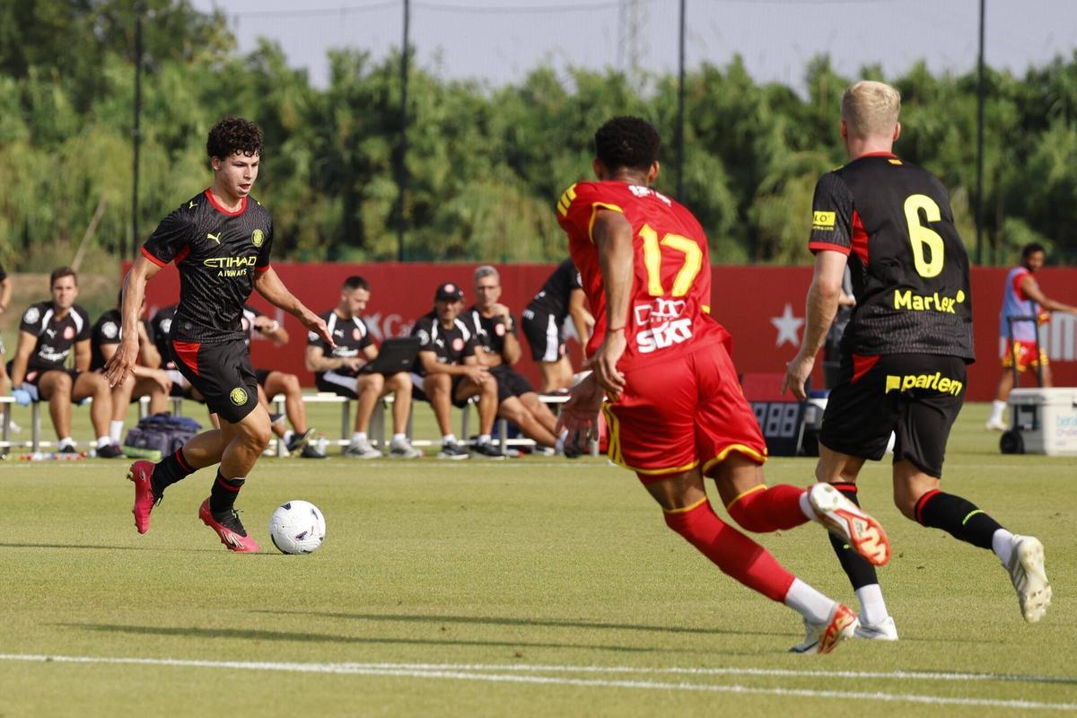 Les imatges del primer partit de pretemporada de Girona FC, contra el Al-Qadsiah