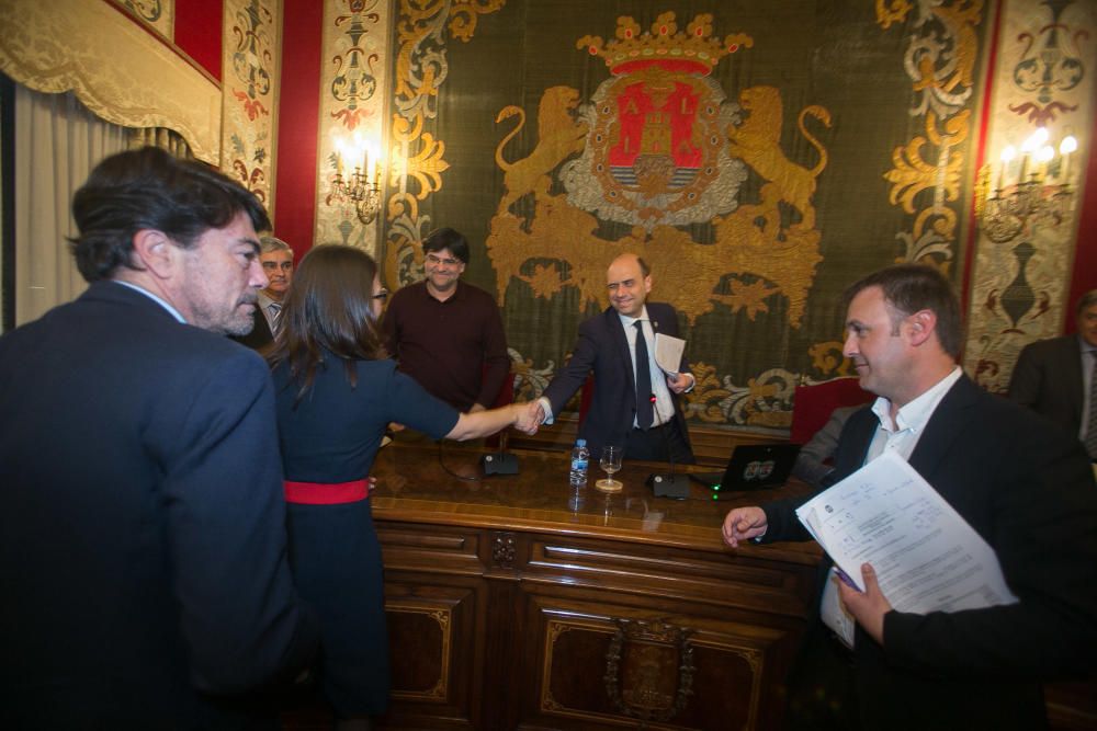 Pleno de presupuestos de Alicante