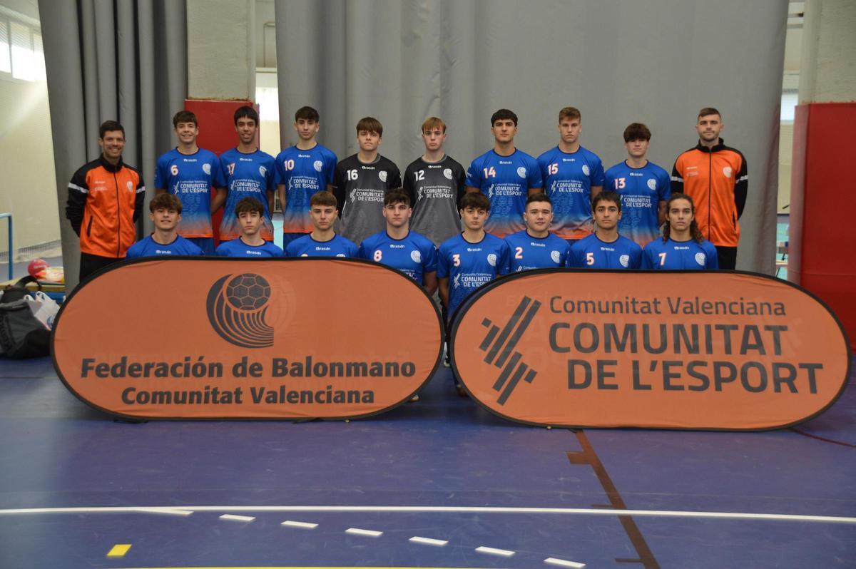 Selección Cadete masculina de la Comunitat Valenciana.