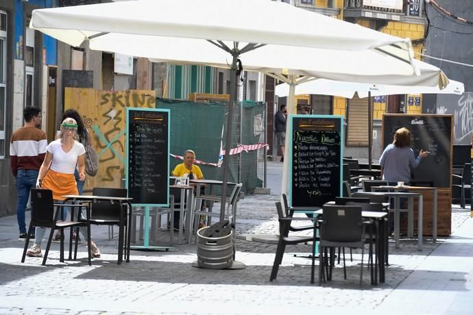 21-05-20   LAS PALMAS DE GRAN CANARIA. CIUDAD. LAS PALMAS DE GRAN CANARIA. Reportaje en diferentes bares de la ciudad por su apertura el día 25. Fotos: Juan Castro.  | 21/05/2020 | Fotógrafo: Juan Carlos Castro