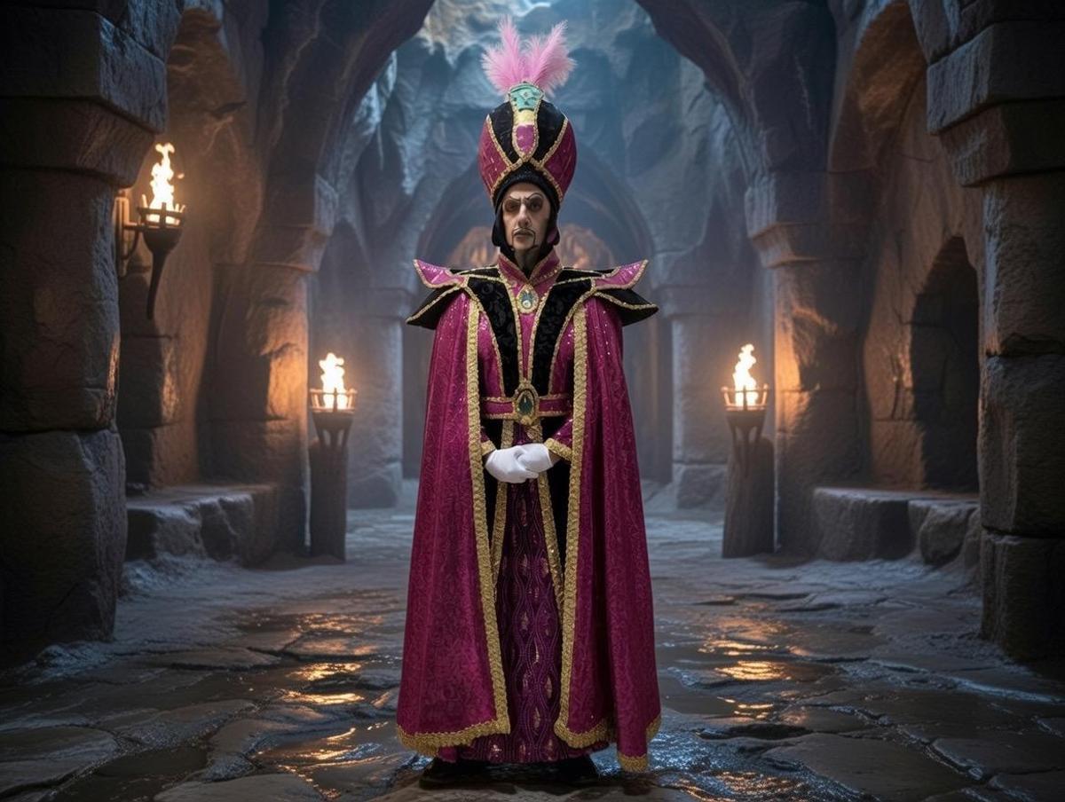 Diseño que lucirá la murga Diablos Locos, de Tomy Carvajal, en el Carnaval 2026.