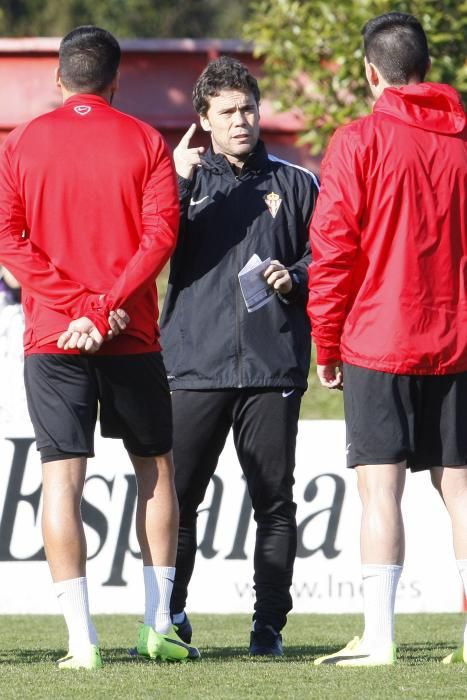 Entrenamiento del Sporting