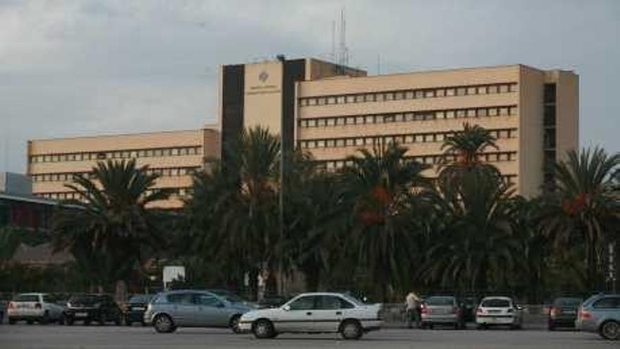 Imagen del Hospital General de Elche.