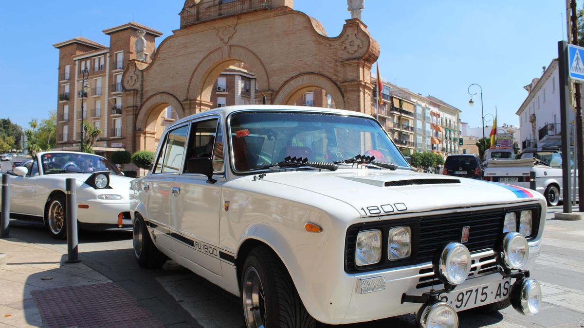 Concentración de coches clásicos en Antequera