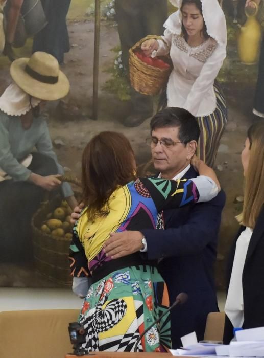 15-06-2019 SANTA LUCIA DE TIRAJANA. Santiago Miguel Rodríguez es el nuevo alcalde de Santa Lucía  | 15/06/2019 | Fotógrafo: Andrés Cruz