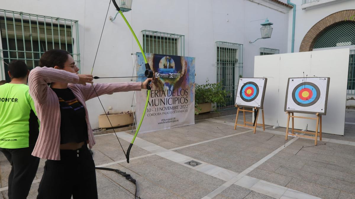 Tiro con arco organizado por Almodóvar del Río.