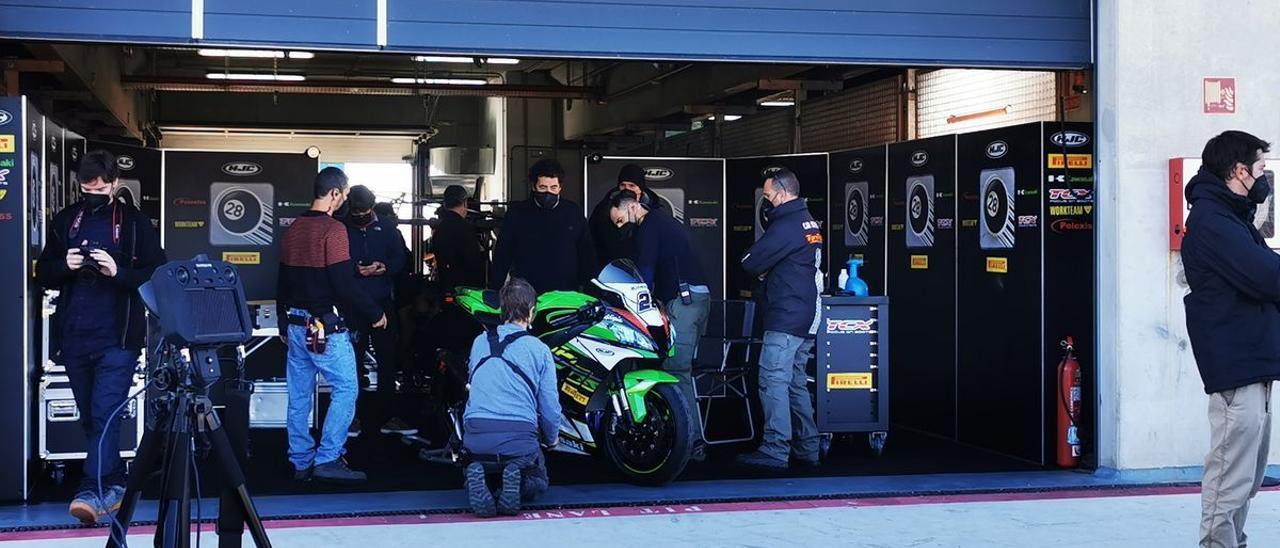 Motorland acogió el rodaje de ‘Centauro’, de Daniel Calparsoro.