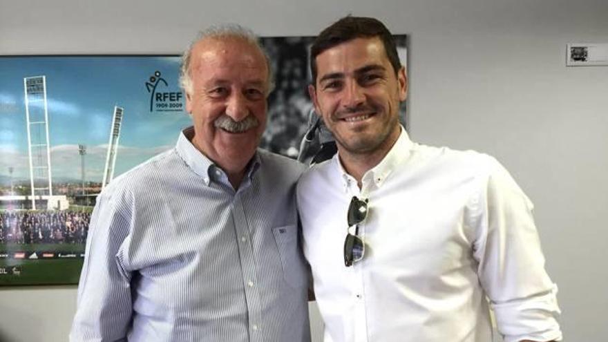 Del Bosque y Casillas firman la paz