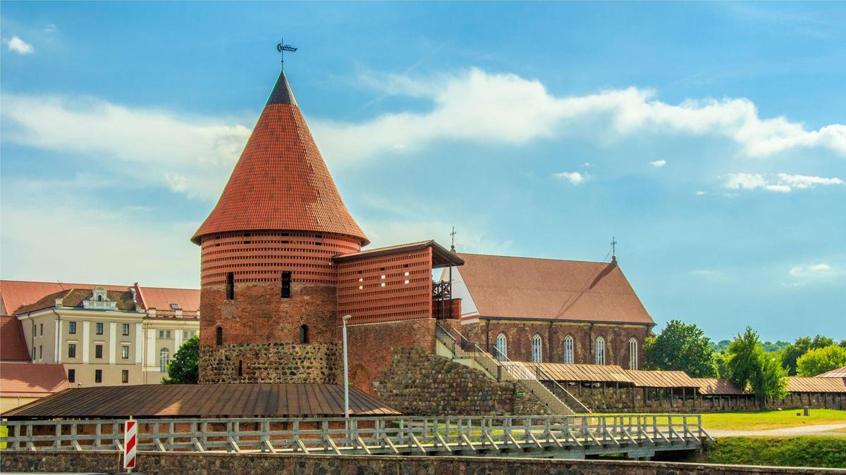 El castillo de Kaunas, Lituania.