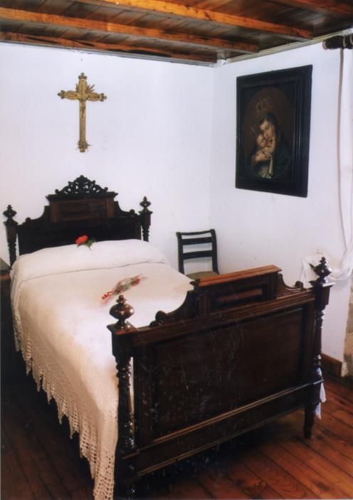 Cama de Rosalía de Castro