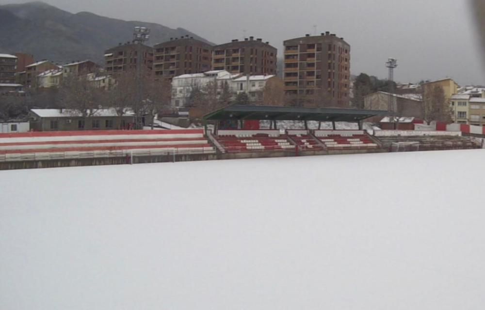 Imatge del camp de futbol del Berga