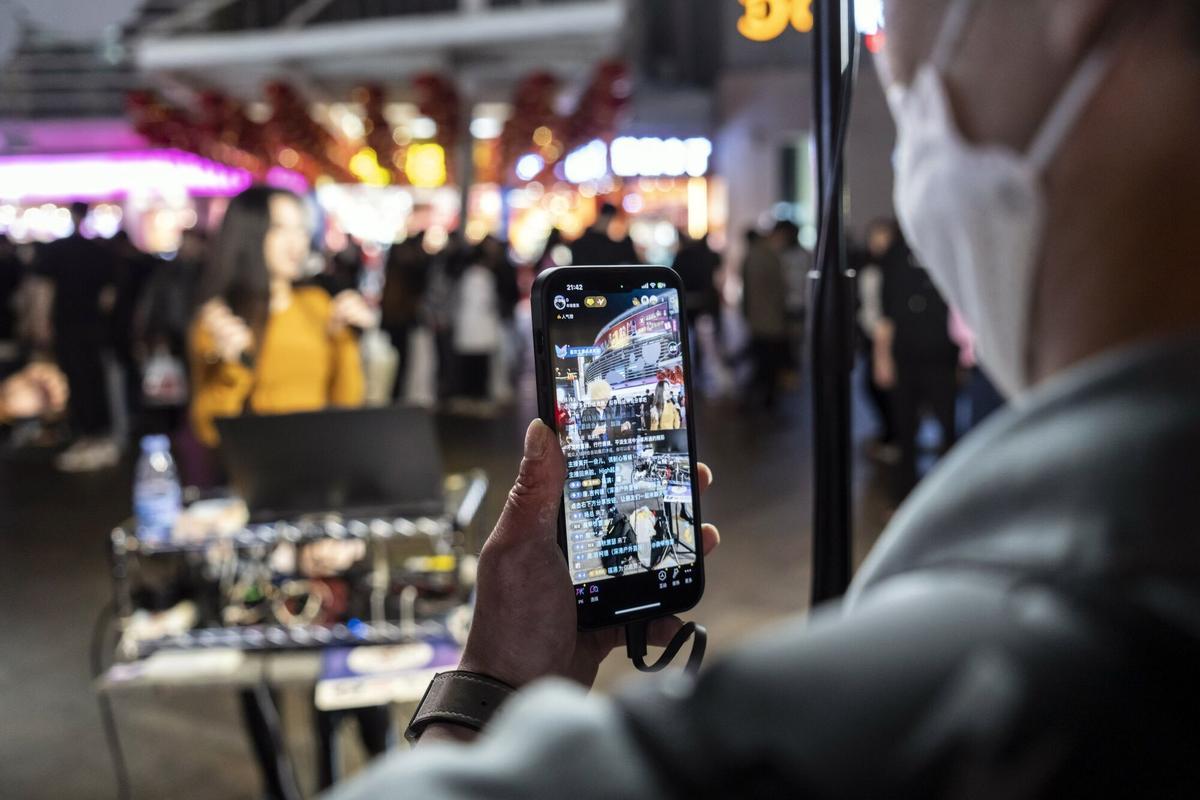 Mercado de Jiuxia en Shenzhen, China