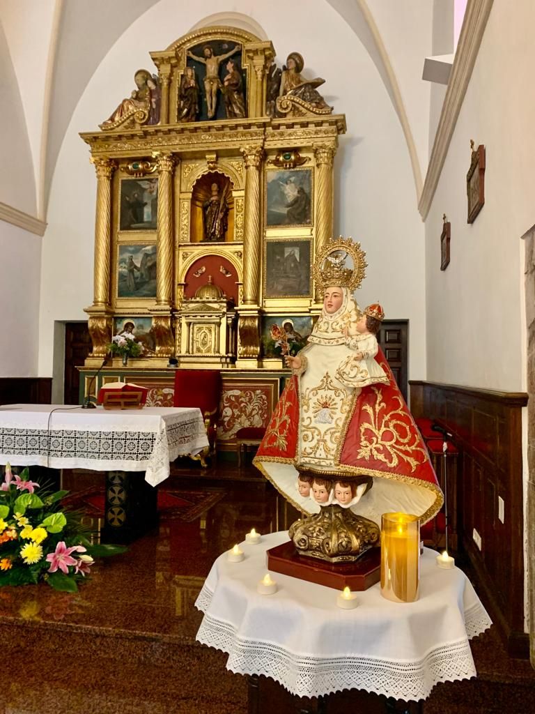 San Cucao ya tiene su Virgen de Covadonga