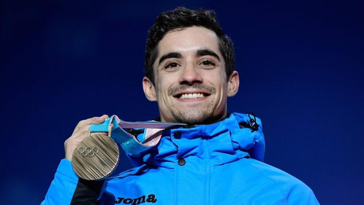 Javier Fernández ganó una de las dos medallas de bronce para España