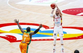 El mallorquín Rudy Fernández, primer español que juega cinco Mundiales de baloncesto