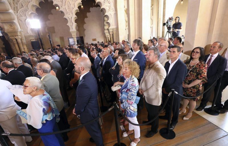 Toma de posesión de Javier Lambán como presidente de Aragón