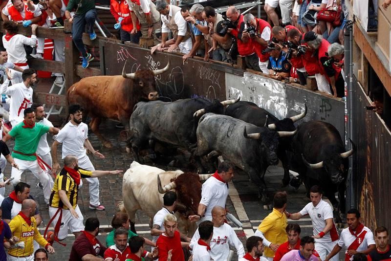 Octavo encierro de Sanfermines 2018