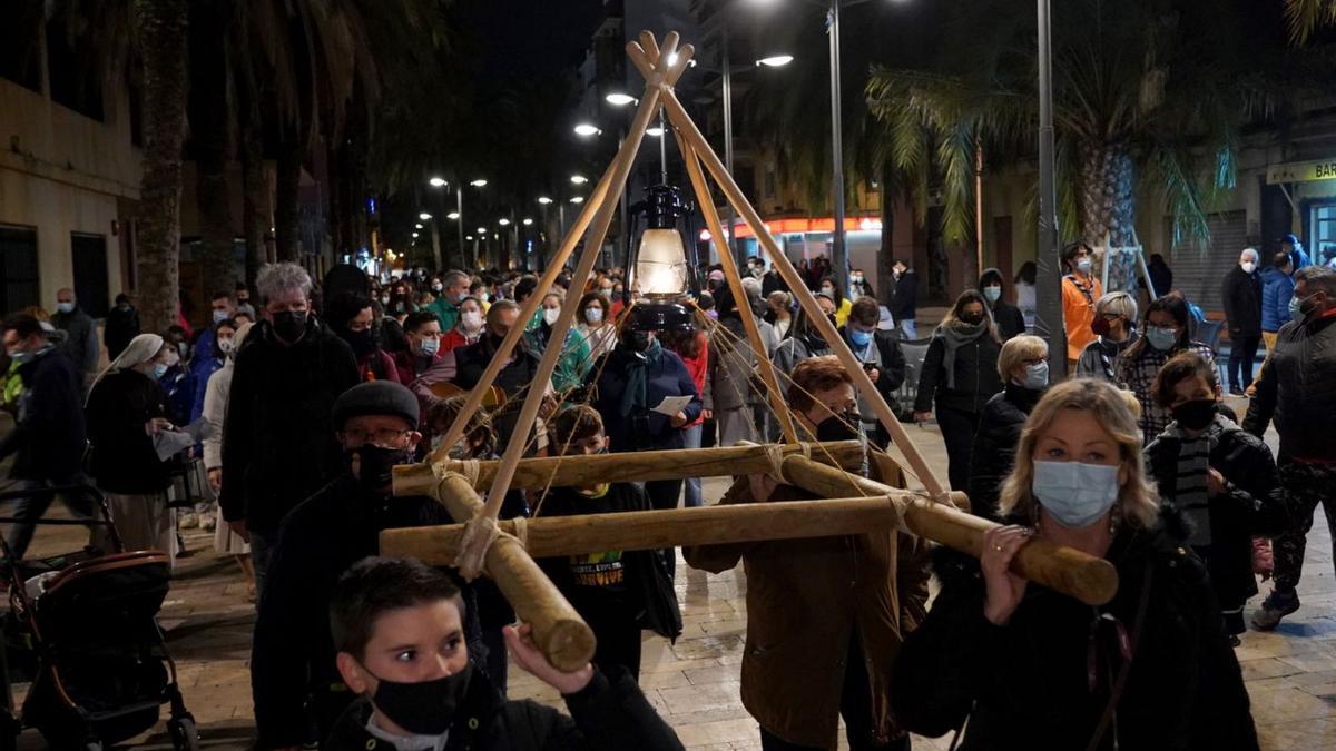 La luz que llega del portal de Belén a València | A. SAIZ