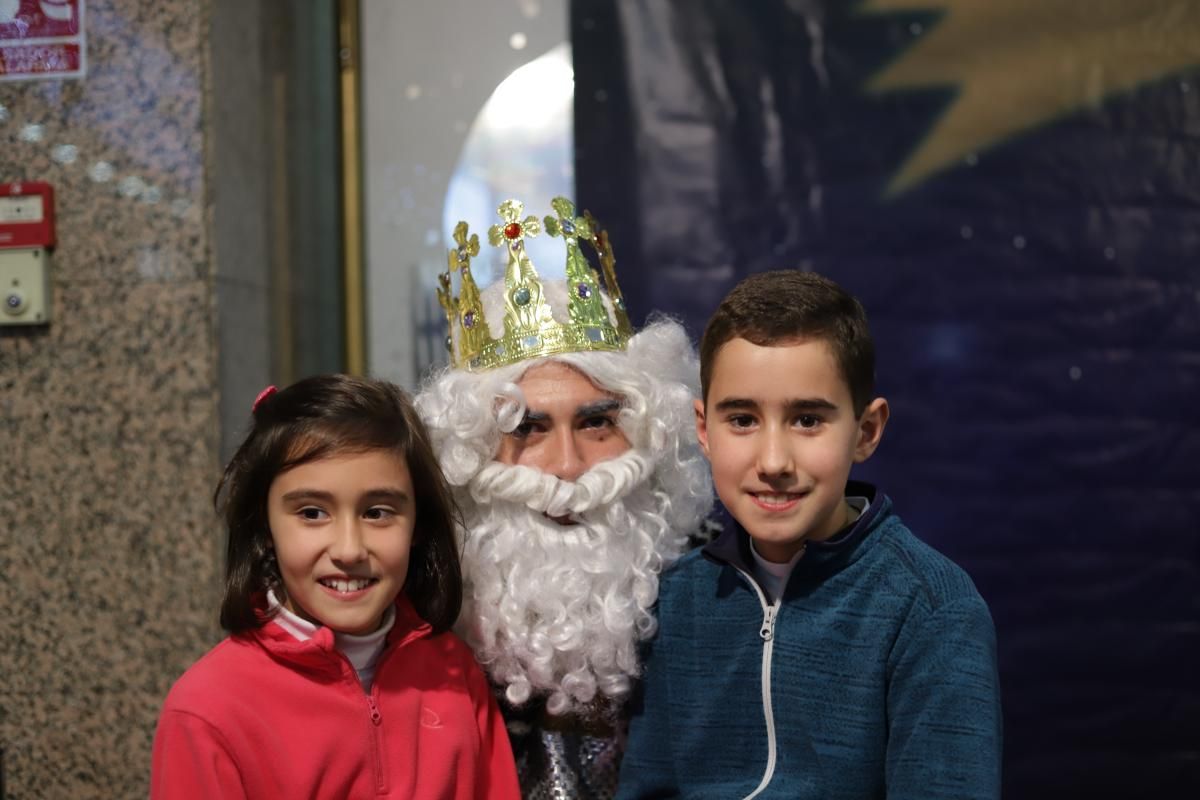 Fotos con los Reyes Magos realizadas el 4 de enero de 2018