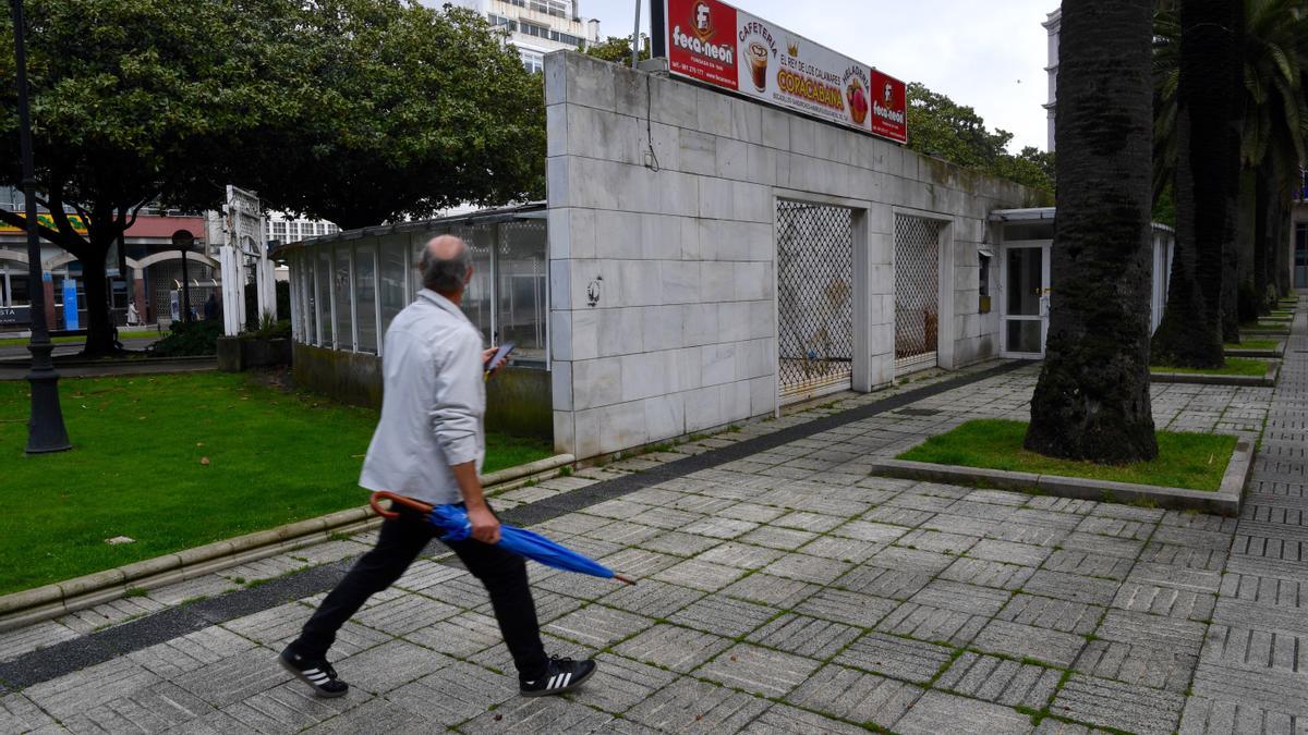 Exterior de la cafetería Copacabana