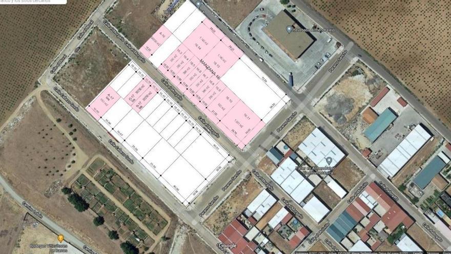 El ayuntamiento saca a la venta 16 parcelas de uso industrial