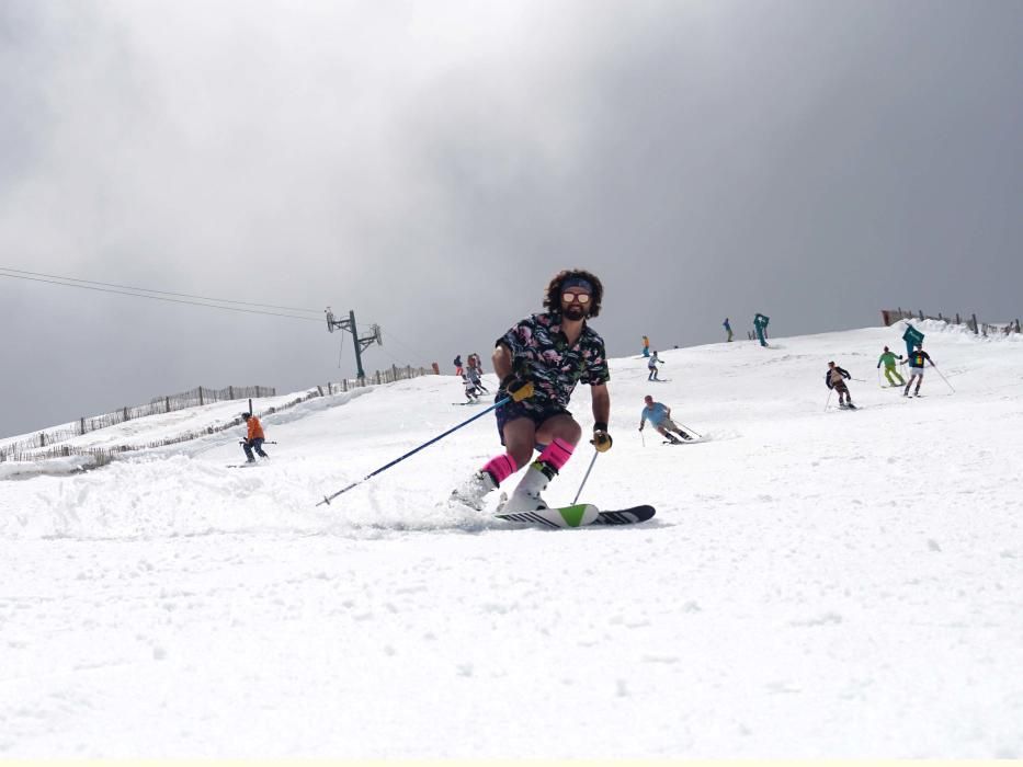 Masella tanca la temporada d'esquí amb màniga curta